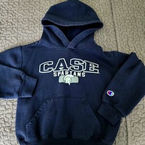 Boy's Case Western hoodie size S (6-7)